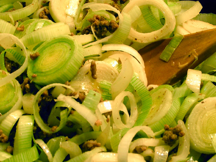 Leek & Mince