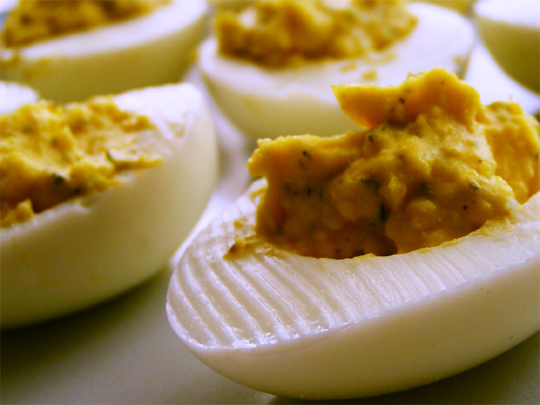 Stuffed eggs